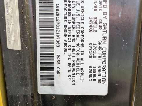 Used 2001 Saturn S-Series SC2 image 6