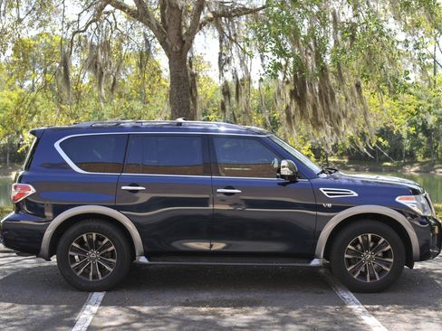 Used 2018 Nissan Armada Platinum w/ Captain Seat Package image 2