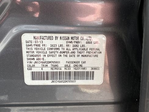 Used 2013 INFINITI G37 x Sedan w/ Premium Pkg AWD/4WD image 12