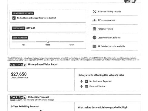Used 2014 Ford Mustang GT Premium w/ GT Track Package image 13