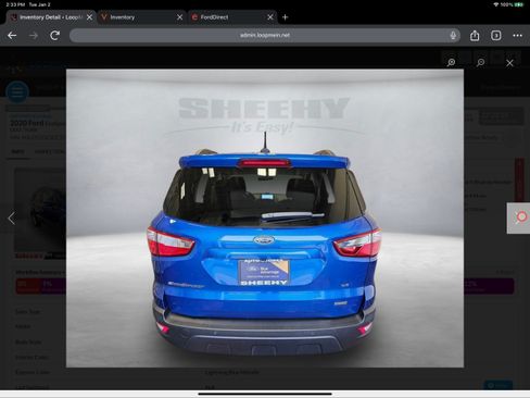 Used 2020 Ford EcoSport SE image 9