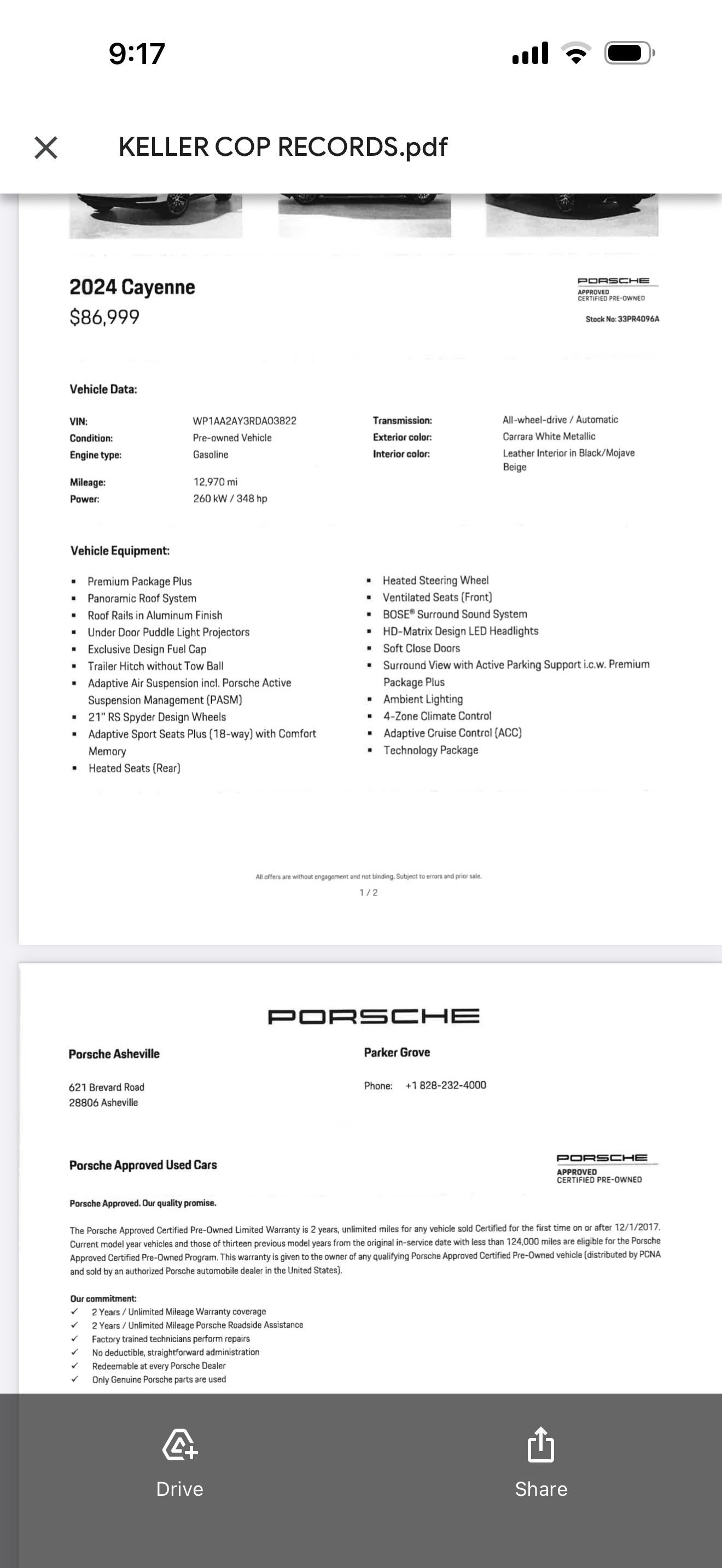 Used 2024 Porsche Cayenne AWD/4WD image 28