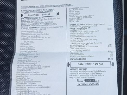 Used 2019 RAM 1500 Limited image 24