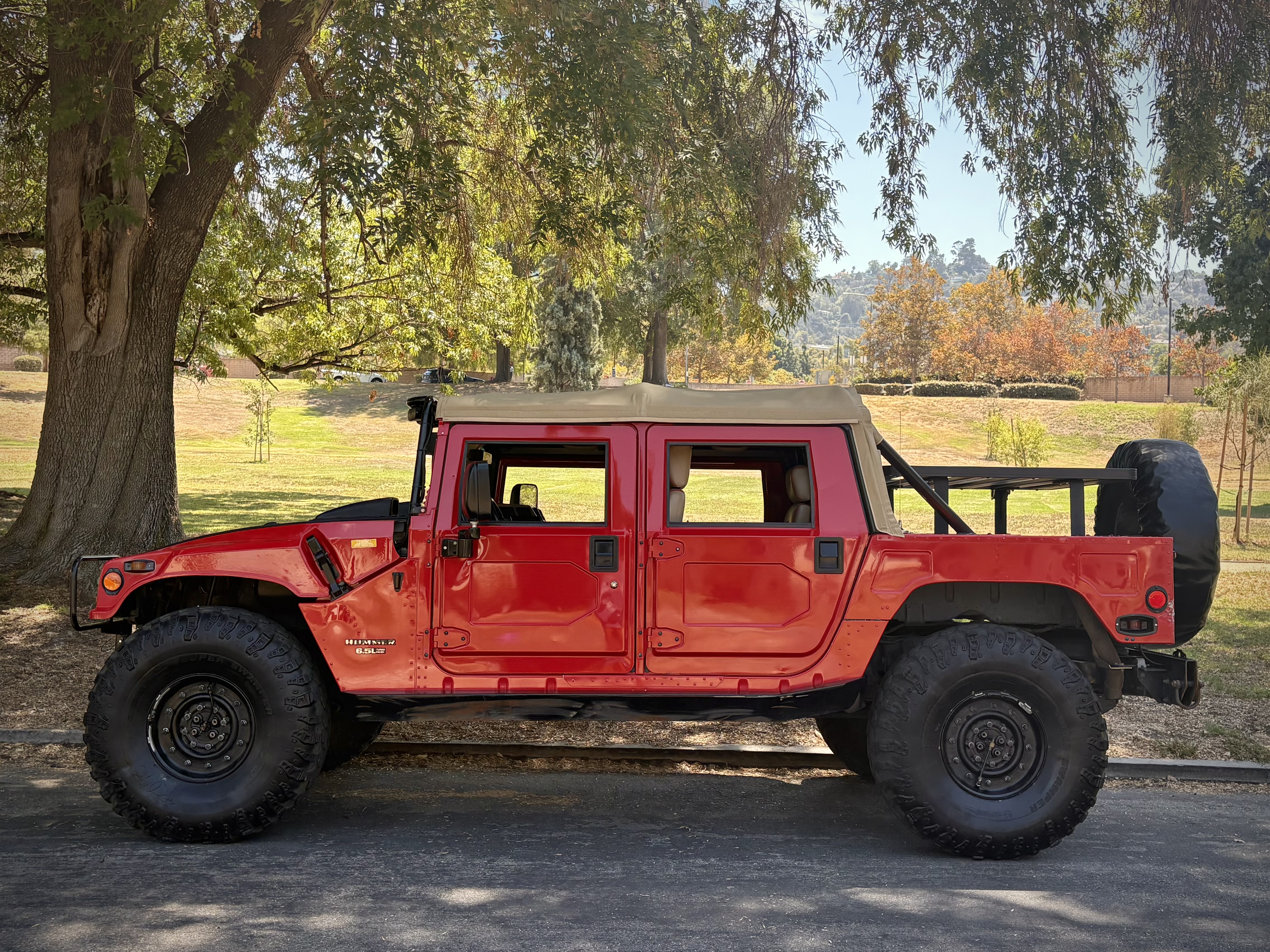 Used 1997 HUMMER H1 4-Door Open Top AWD/4WD image 2