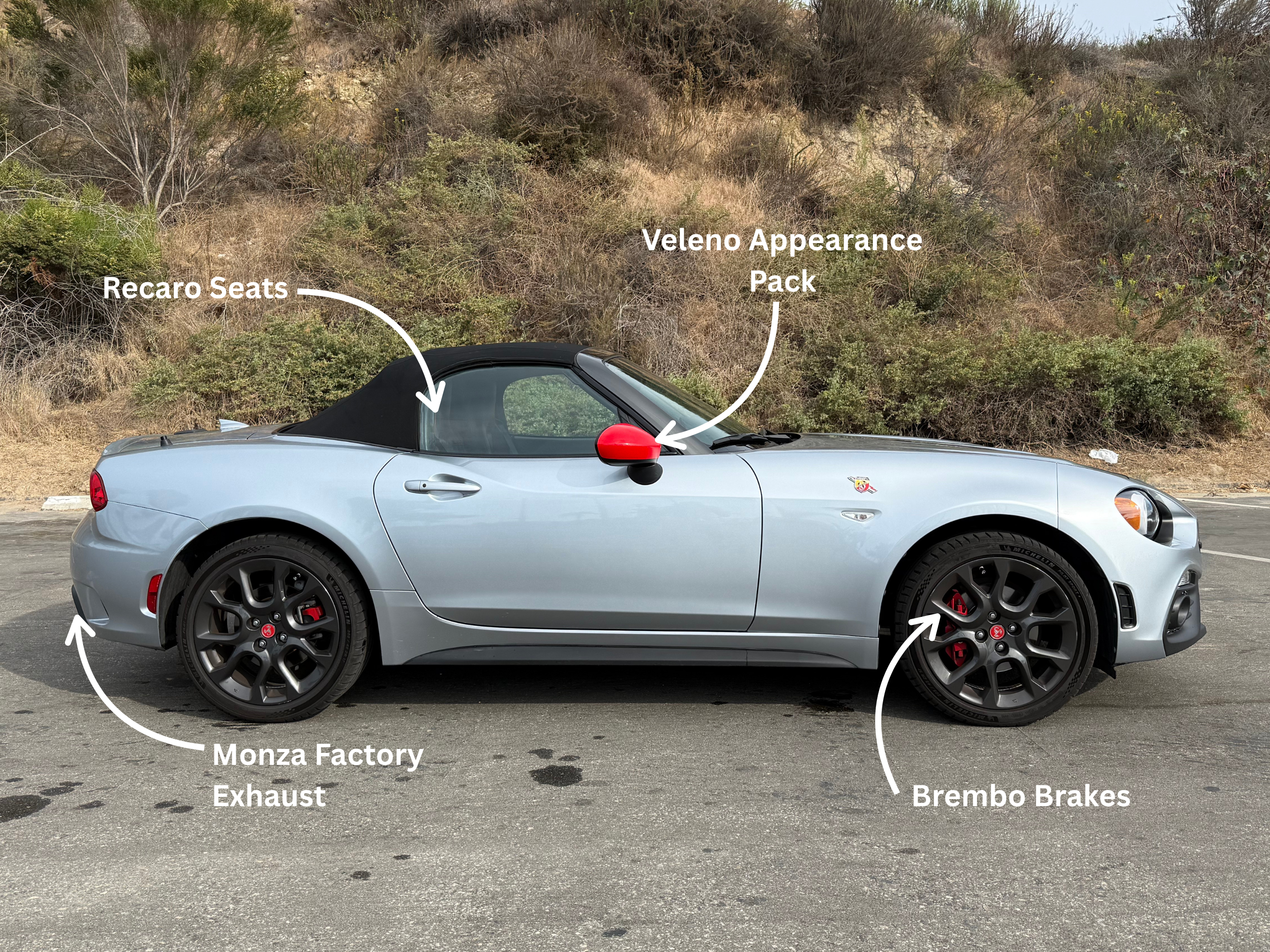Used 2020 FIAT 124 Spider Abarth w/ Convenience Group RWD image 8