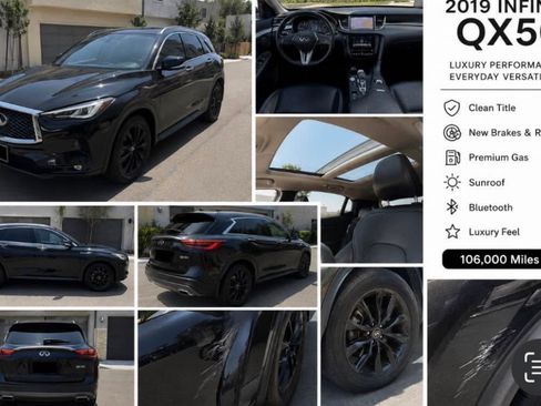 Used 2019 INFINITI QX50 Essential w/ Proassist Package FWD image 1