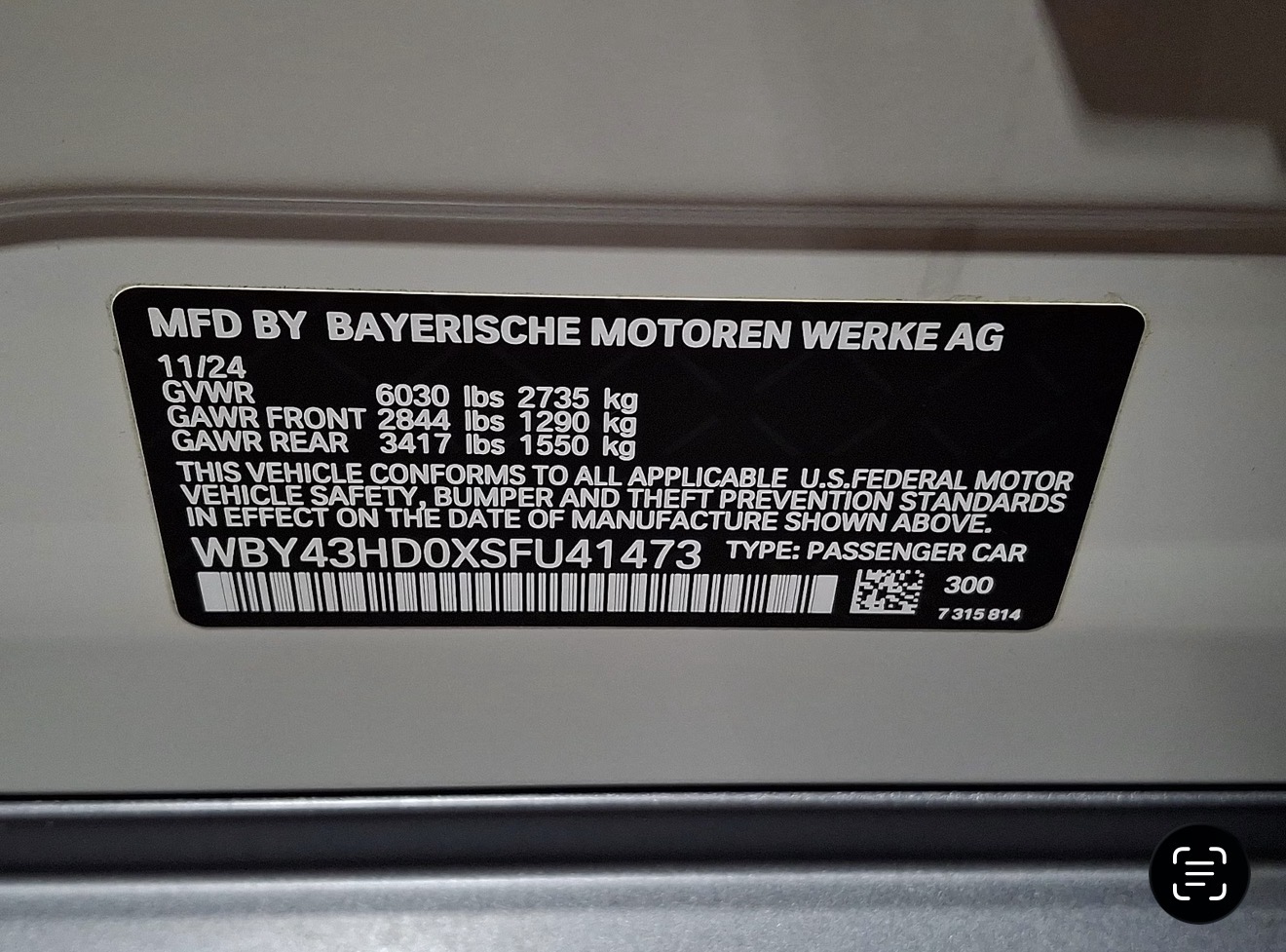 Used 2025 BMW i4 xDrive40i w/ Premium Package AWD/4WD image 11
