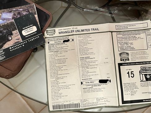 Used 2005 Jeep Wrangler Unlimited Rubicon w/ Sahara Edition Group image 14