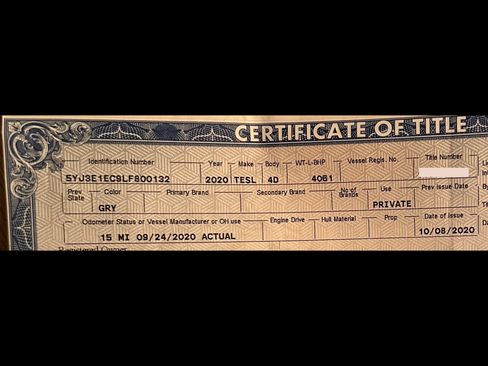 Used 2020 Tesla Model 3 Performance image 15