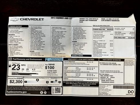 Used 2013 Chevrolet Equinox LT w/ Power Convenience Package image 26