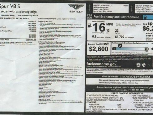 Used 2018 Bentley Flying Spur S V8 image 12