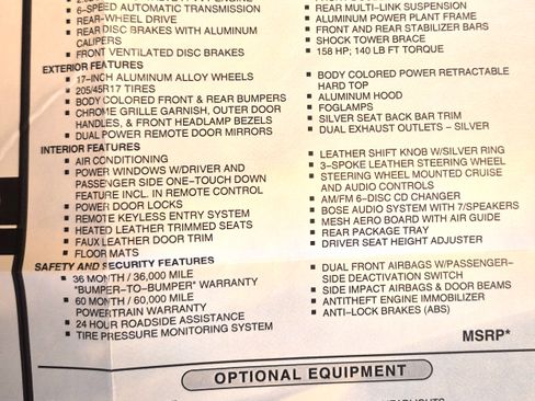 Used 2008 MAZDA MX-5 Miata Grand Touring w/ Premium Pkg image 12