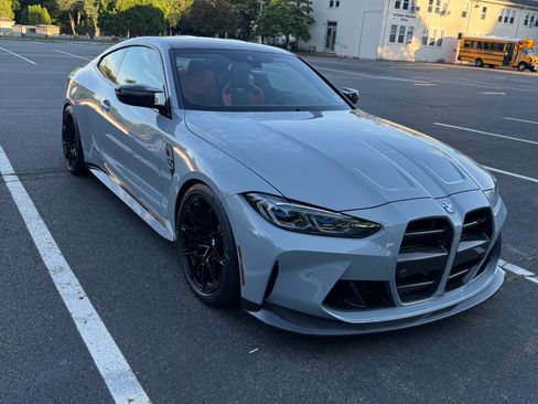 Used 2021 BMW M4 Coupe w/ M Carbon Exterior Package RWD image 2