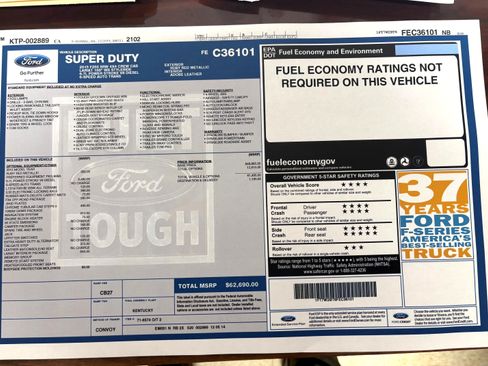 Used 2015 Ford F250 Lariat w/ Lariat Interior Package AWD/4WD image 13