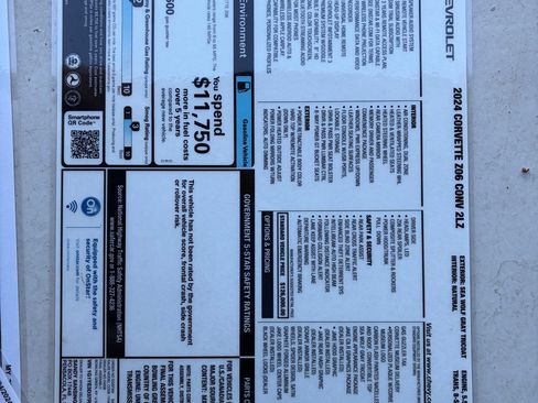 Used 2024 Chevrolet Corvette Z06 image 16