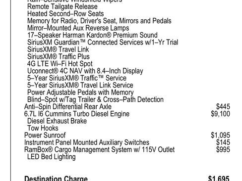 Used 2020 RAM 2500 Laramie image 29