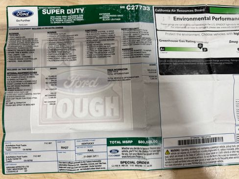 Used 2021 Ford F250 Platinum w/ FX4 Off-Road Package image 5