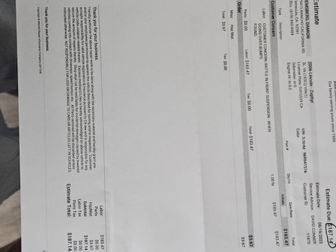 Used 2006 Lincoln Zephyr image 23