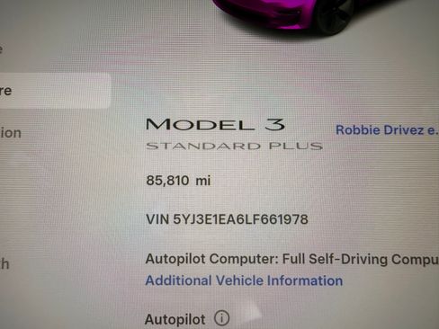 Used 2020 Tesla Model 3 Standard Range Plus image 10