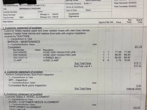 Used 2013 Hyundai Sonata GLS w/ Popular Equipment Pkg image 11