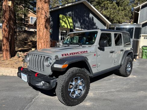 Used 2022 Jeep Wrangler Unlimited Rubicon w/ Steel Bumper Group AWD/4WD image 1