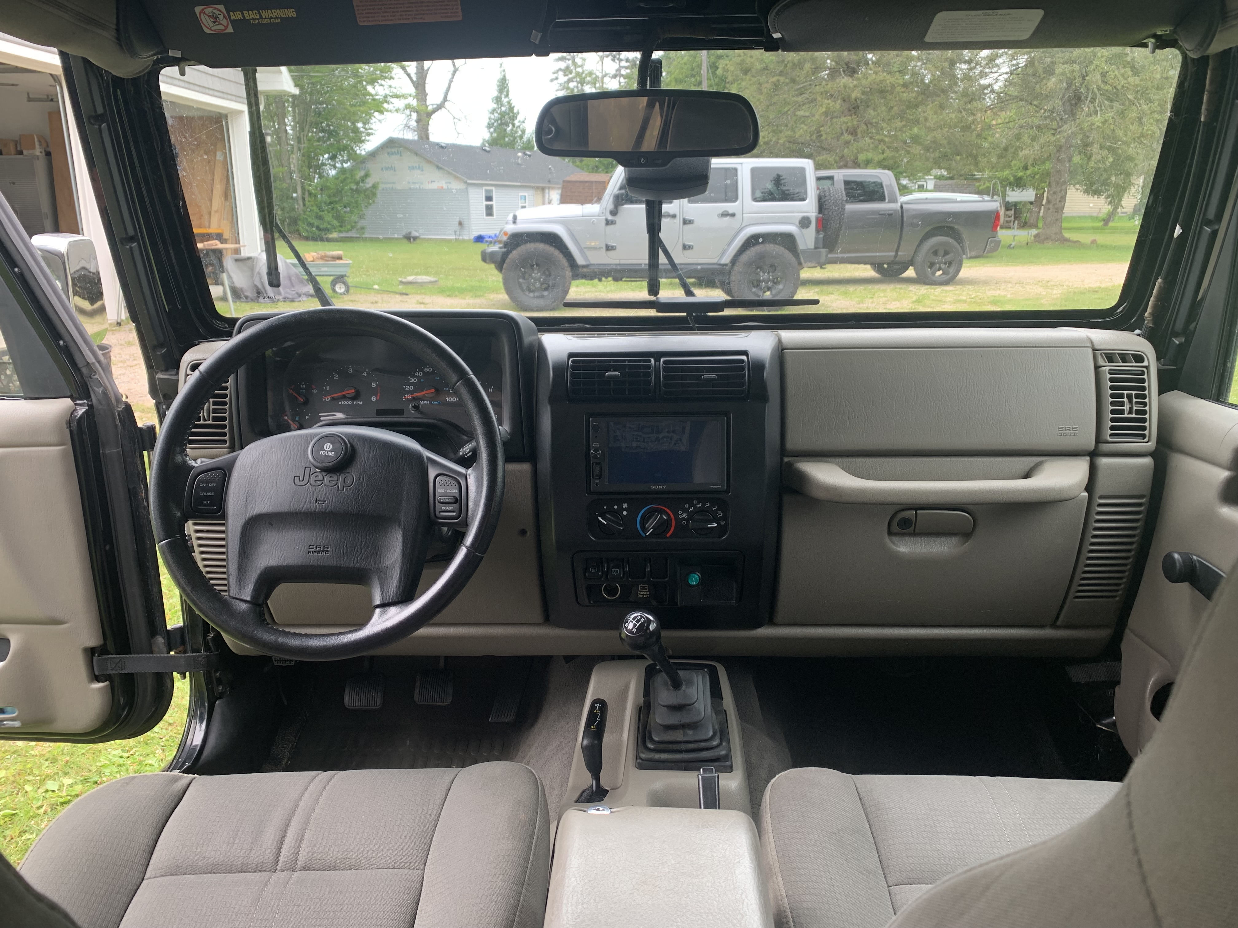 Used 2003 Jeep Wrangler Sahara AWD/4WD image 8