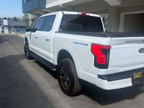 Used 2023 Ford F150 Lightning XLT w/ Equipment Group 312A High AWD/4WD image 1