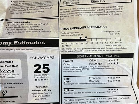 Used 2008 BMW 335xi Sedan image 9