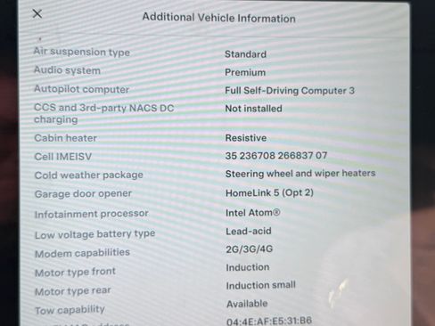 Used 2017 Tesla Model X 75D image 24