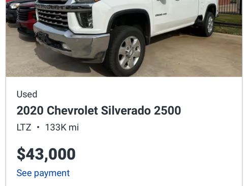 Used 2020 Chevrolet Silverado 2500 LTZ w/ LTZ Plus Package image 29