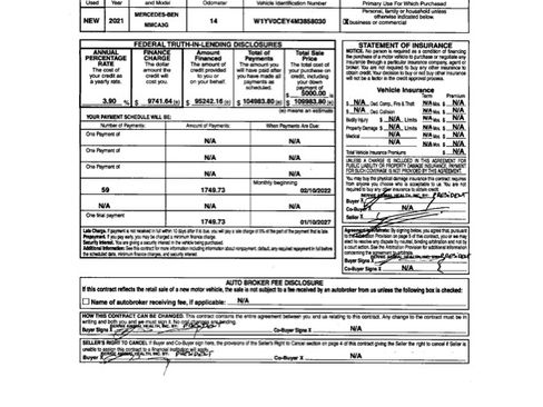 Used 2021 Mercedes-Benz Metris image 17