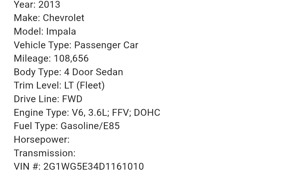 Used 2013 Chevrolet Impala LT FWD image 20