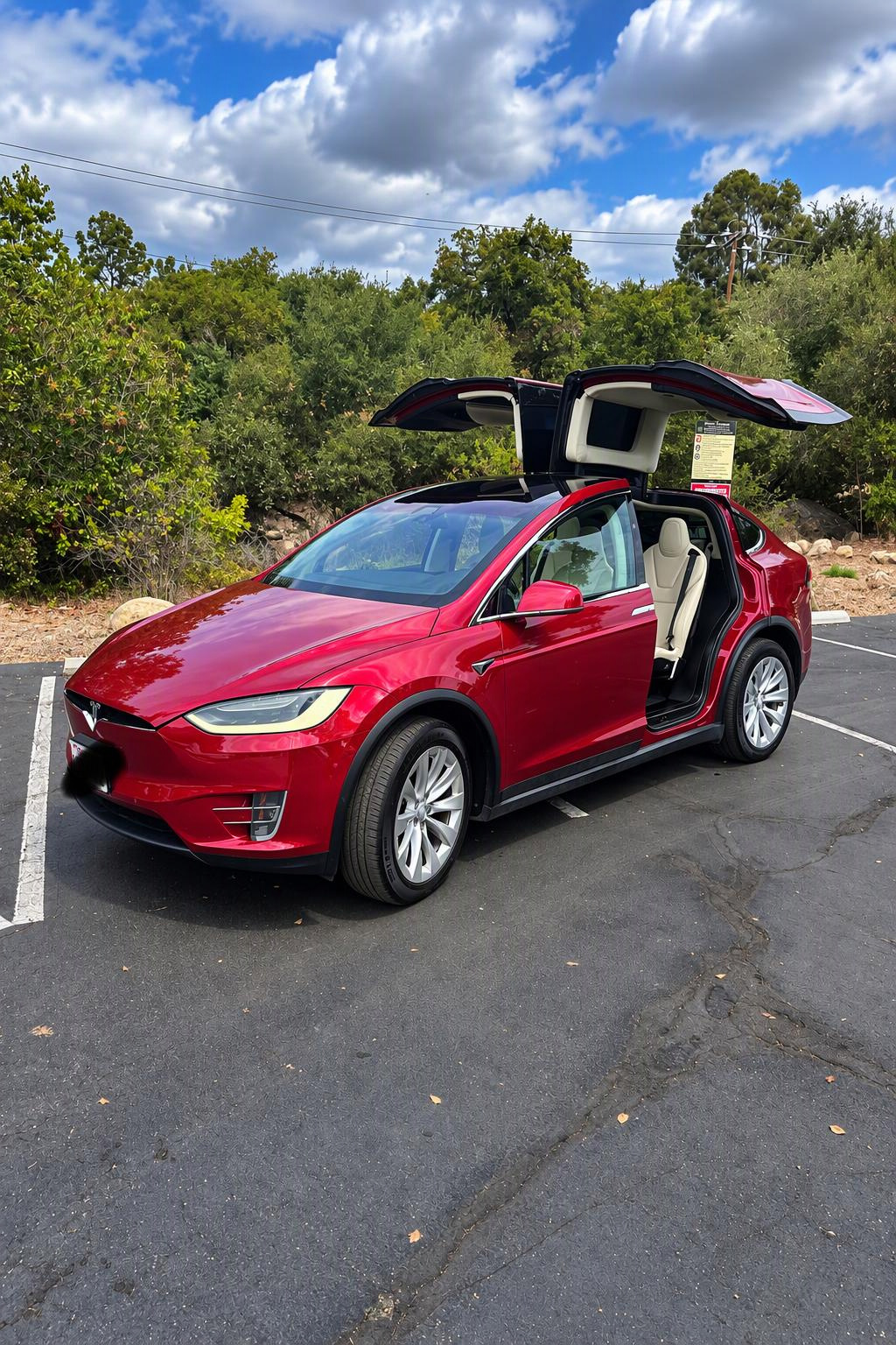 Used 2017 Tesla Model X 100D AWD/4WD image 6