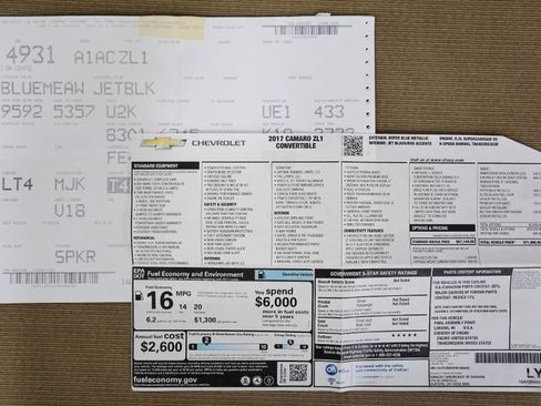 Used 2017 Chevrolet Camaro ZL1 image 13