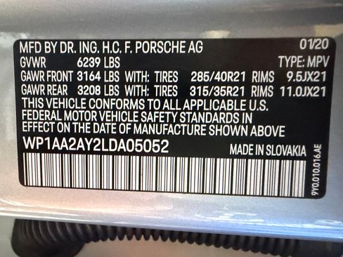 Used 2020 Porsche Cayenne AWD/4WD image 10