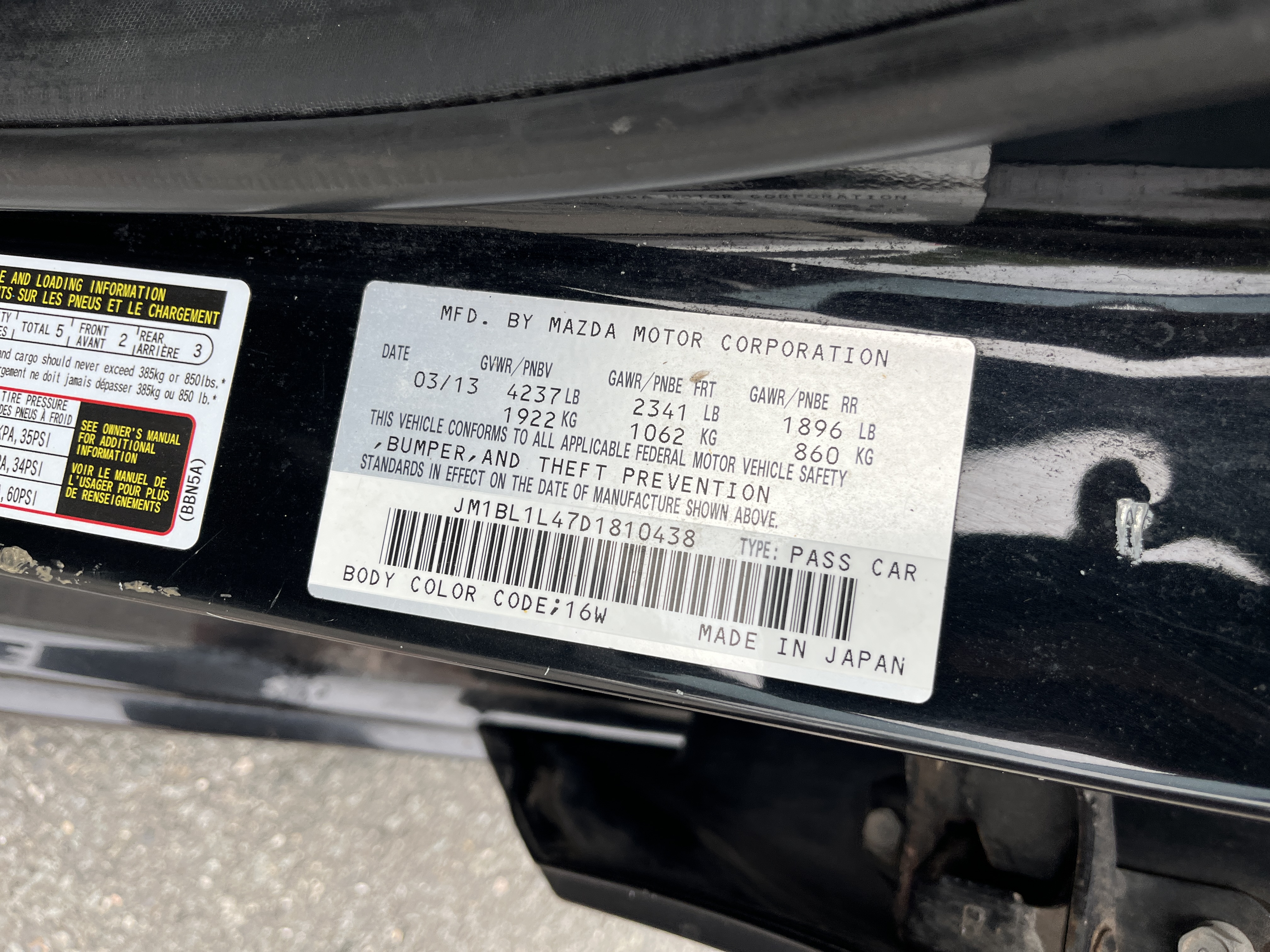 Used 2013 MAZDA MAZDA3 Touring FWD image 9