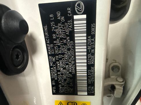 Used 2019 Lexus ES 350 350 Sedan 4D w/ Premium Package image 15