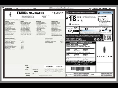 Used 2018 Lincoln Navigator Reserve w/ Technology Package image 27