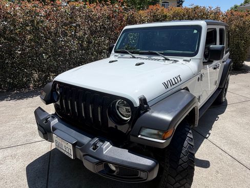 Used 2021 Jeep Wrangler Unlimited Sport AWD/4WD image 2