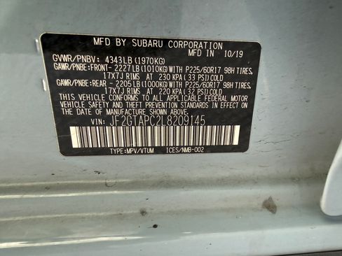 Used 2020 Subaru Crosstrek 2.0i Premium w/ Popular Package #2 AWD/4WD image 12