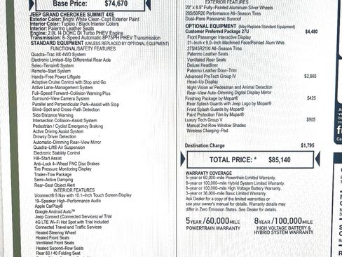 Used 2024 Jeep Grand Cherokee Summit image 18