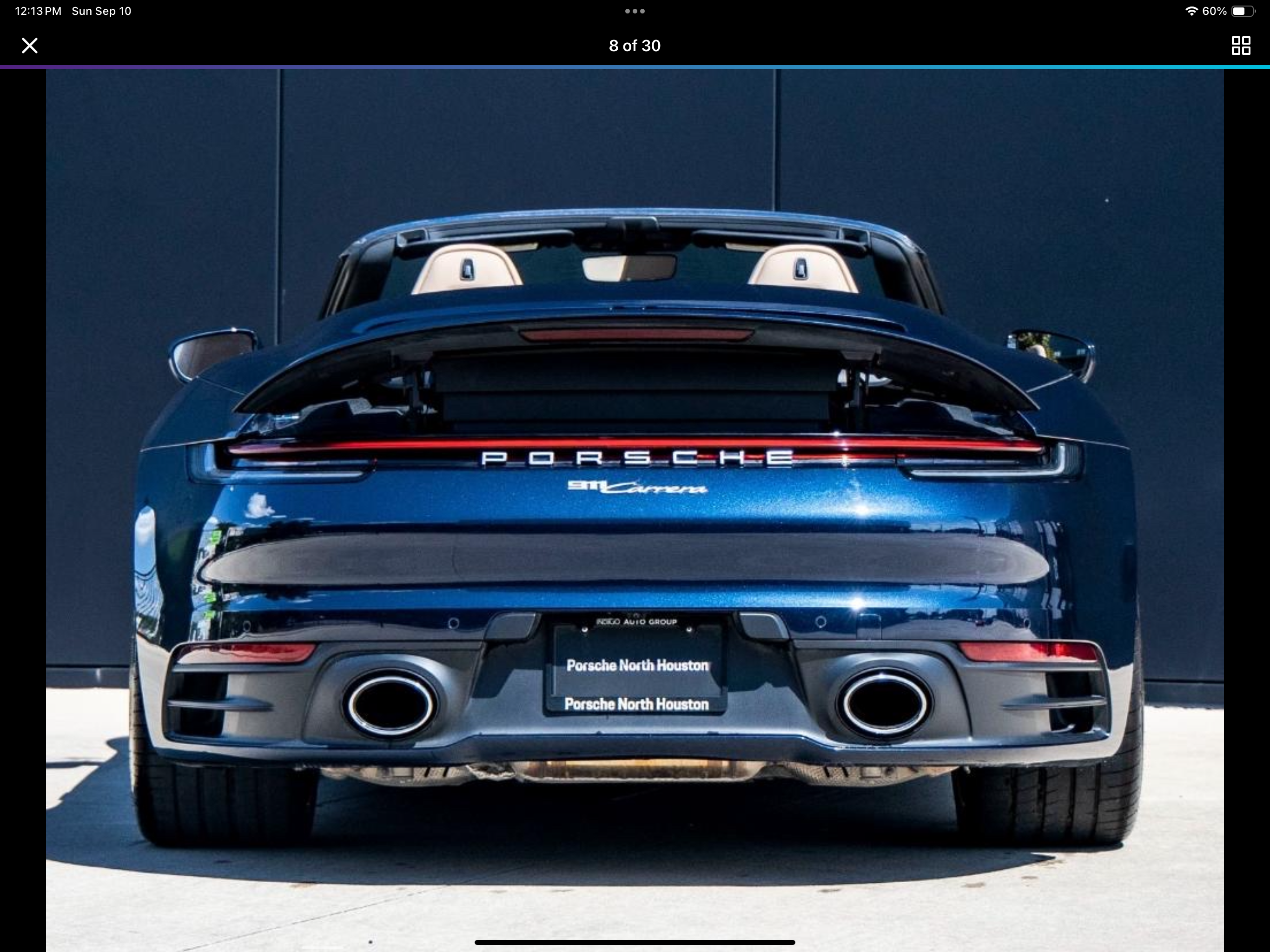 Used 2022 Porsche 911 Carrera 4 AWD/4WD image 2