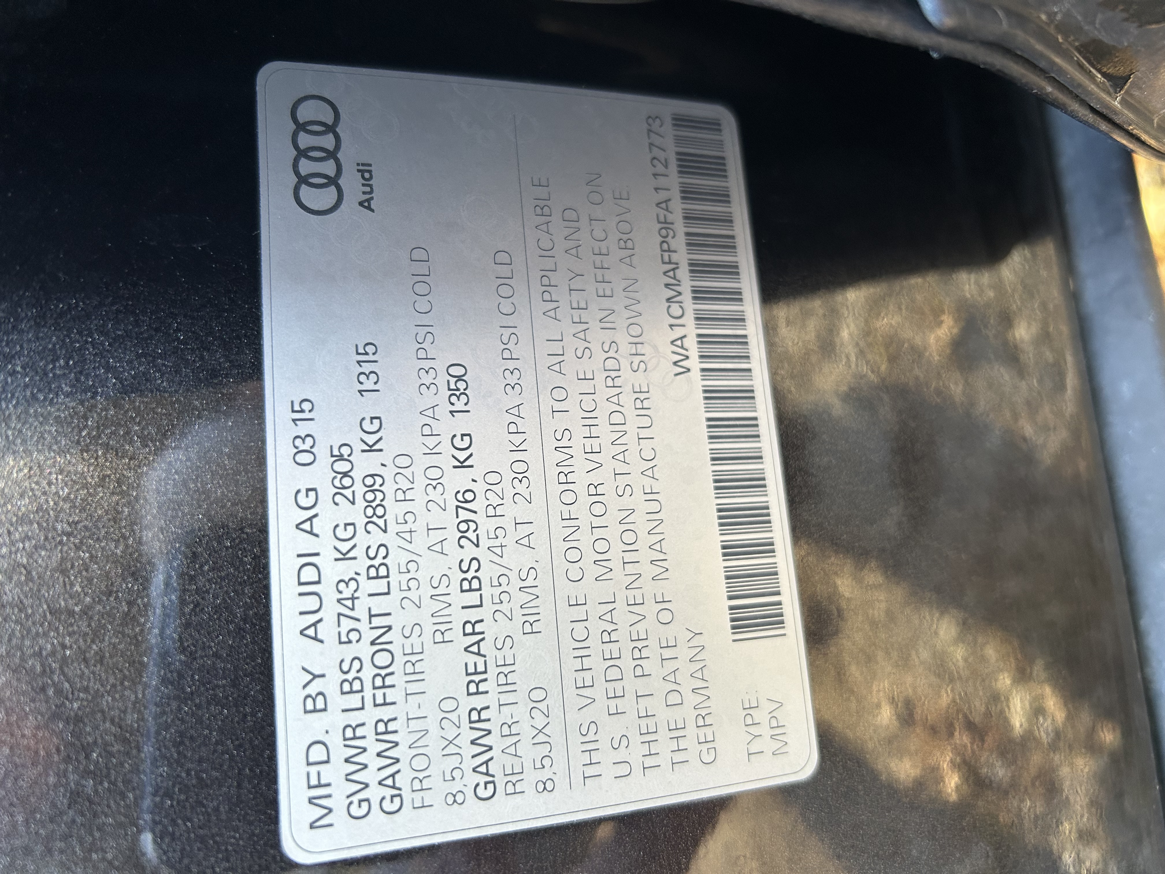 Used 2015 Audi Q5 TDI Premium Plus w/ Technology Package AWD/4WD image 14
