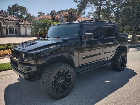 Used 2008 HUMMER H2 SUT Sport Utility Pickup 4D image 4
