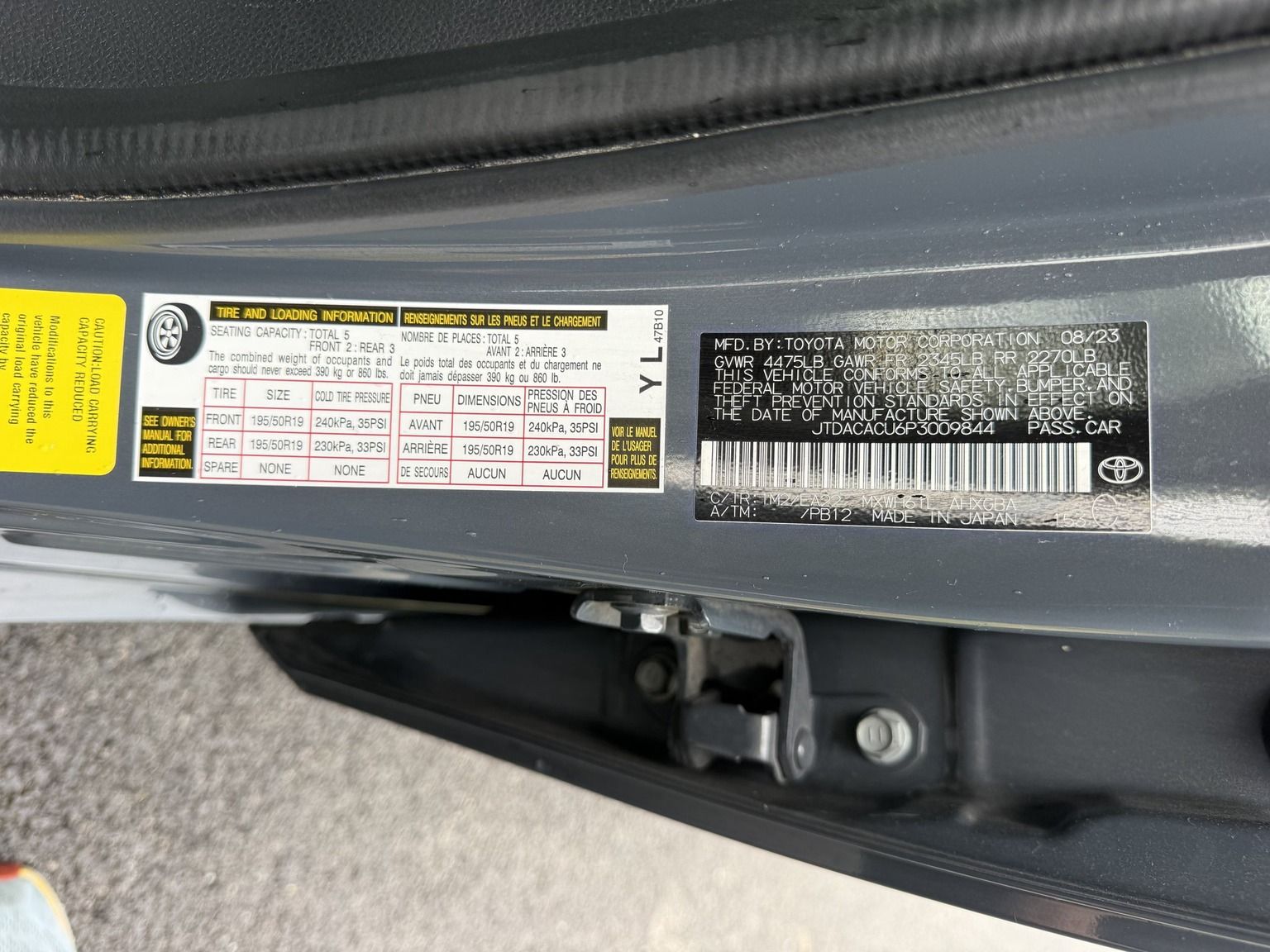Used 2023 Toyota Prius Prime FWD image 25