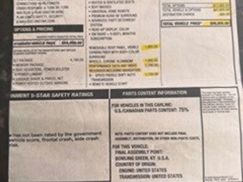 Used 2015 Chevrolet Corvette Stingray Coupe w/ 2LT Preferred Equipment Group image 9