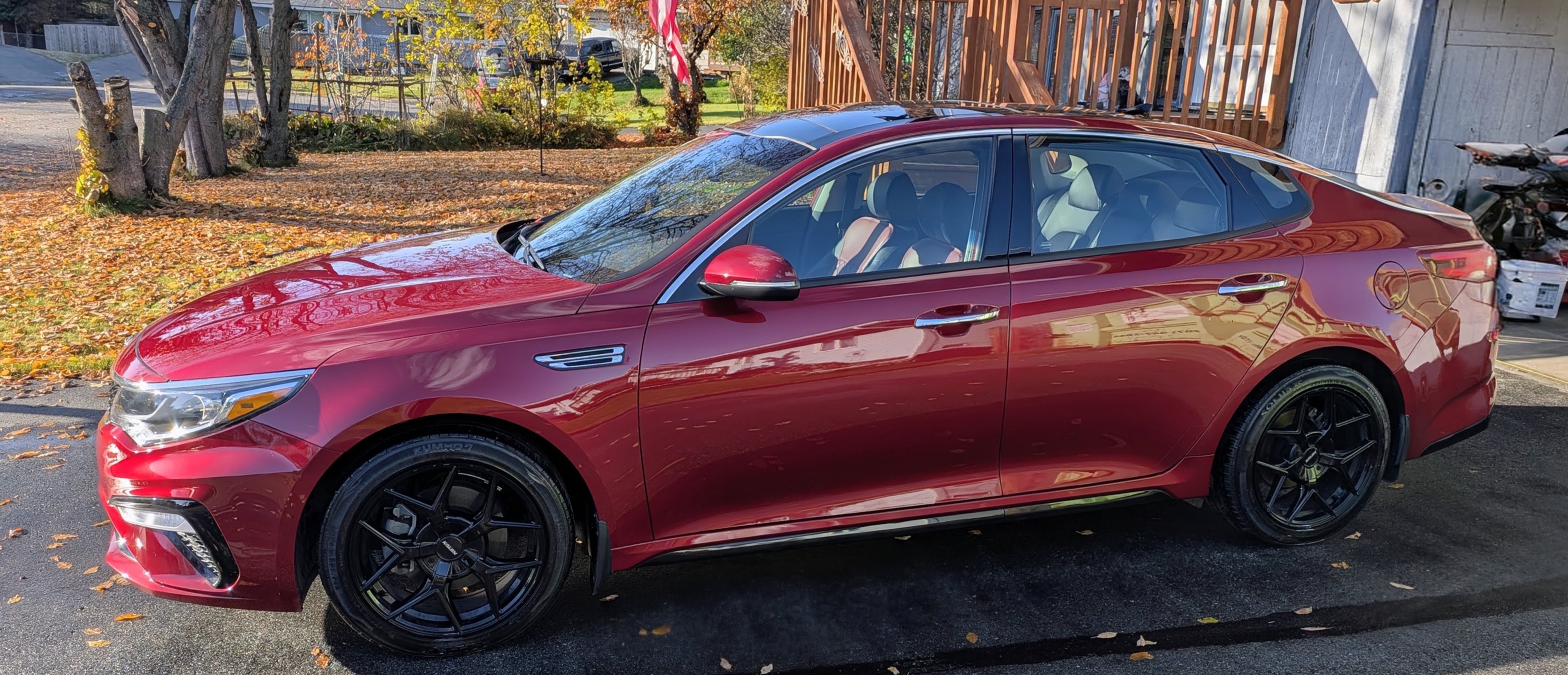 Used 2019 Kia Optima S w/ S Panoramic Sunroof Package FWD image 1