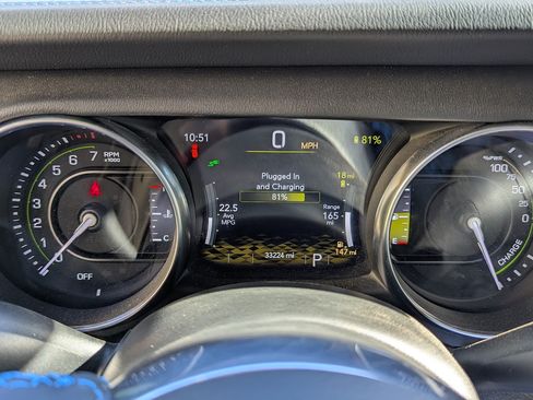 Used 2021 Jeep Wrangler Unlimited Rubicon 4xe w/ Steel Bumper Group image 9