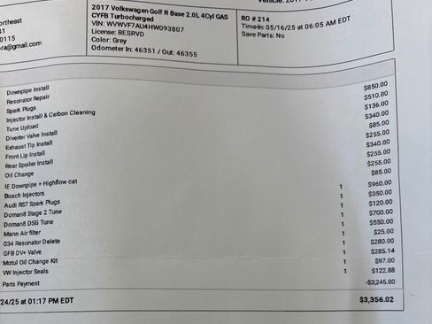 Used 2017 Volkswagen Golf 4-Door image 9