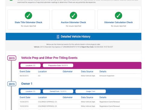 Used 2015 Chevrolet City Express LT w/ Technology Package image 17